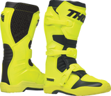 THOR Blitz XR Motorcycle Boots Acid/Black US 15, Part Number 3410-3126