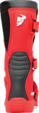 THOR Youth Blitz XR Motorcycle Boots, Red/Charcoal, US 5, Part Number 3411-0756