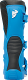 THOR Youth Blitz XR Motorcycle Boots, Black/Blue, US 3, Part Number 3411-0733