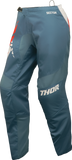 THOR Women's Sector Split Pants Blue Steel/Vintage White, US 3/4, Part Number 2902-0342