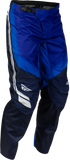 Fly Racing F-16 Raze Motocross Pants Navy/Blue/White, Size 36, Part Number 380-93236