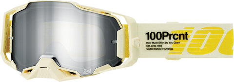 100% Armega Goggle - Barely - Silver Mirror 50005-00026