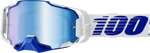 100% Armega Goggle - Blue - Blue Mirror 50005-00031