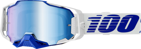 100% Armega Goggle - Blue - Blue Mirror 50005-00031