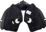 AGV Pista GP RR Cheek Pads - Black/Red - 2XL 20KIT603010012X