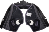 AGV Pista GP RR Cheek Pads - Gray/Yellow - 2XL 20185000564992X