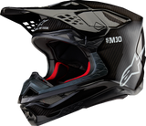 Alpinestars Supertech M10 MIPS Helmet, Gloss Black Carbon, Large, Part 8300323-1188-L