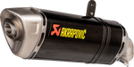 AKRAPOVIC Slip-On Line Muffler - Carbon Fiber/Titanium S-K4SO8-HRC