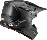 Alpinestars Supertech M10 Fame MIPS Helmet, Black Carbon, Large, Part 8300423-1902-L