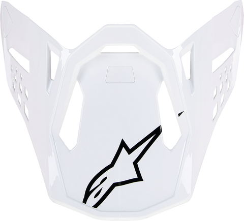 ALPINESTARS Supertech M10 Visor - Solid - Gloss White 8980123-2180-OS