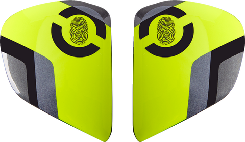 ARAI HELMETS Vas-V Side Pods - Face - Fluorescent Yellow 025726