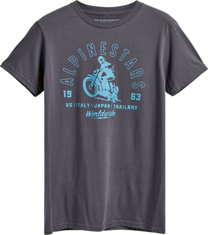 ALPINESTARS Los Sander T-Shirt - Charcoal - XL 12337212018XL