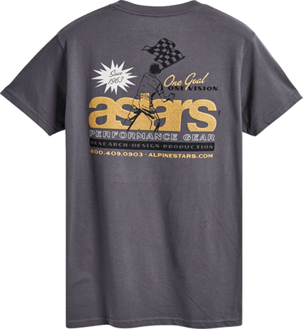 ALPINESTARS Flagged T-Shirt - Charcoal - Large 12337215018L
