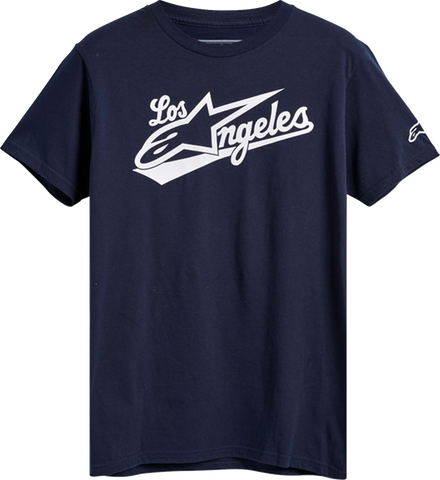 ALPINESTARS Los Angeles T-Shirt - Navy - Large 12337222070L