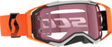 SCOTT Prospect Amplifier Gray and Orange Motocross Goggles with Rose Works Lens, Part Number 2855361294352