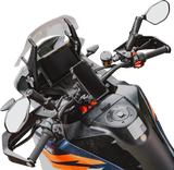 RAM Mounts Tough-Mirror Side View Oval Black Right Mirror with Ball, RAM-B-465RU