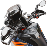 RAM MOUNTS Tough-Mirror Side View Oval Motorcycle Mirror Kit, Black, Left and Right, Long Arm, RAM-B-349-M1015-C-46