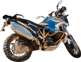 RAM MOUNTS Tough-Mirror Side View Oval Motorcycle Mirror Kit, Black, Left and Right, Long Arm, RAM-B-349-M1015-C-46