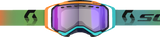 SCOTT Prospect Snow Cross Goggles, Blue and Orange, Light Sensitive Dual-Pane Blue Chrome Lens, Part 278603-1454307