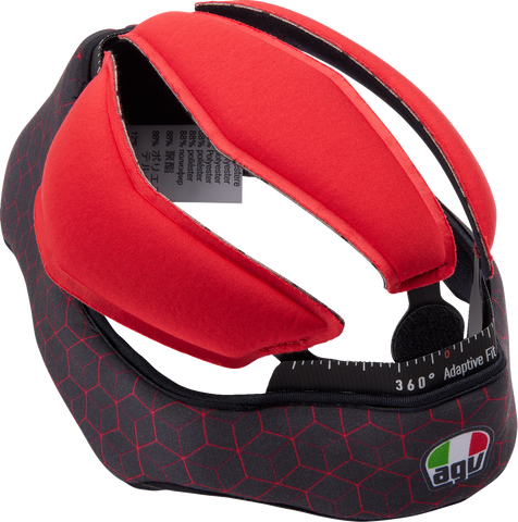 AGV Pista GP RR Liner - Black/Red - 2XL 20KIT603030012X