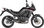 AKRAPOVIC Slip-On Line Muffler - Titanium - Black S-H7SO6-HRTBL
