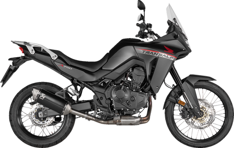 AKRAPOVIC Slip-On Line Muffler - Titanium - Black S-H7SO6-HRTBL