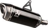 AKRAPOVIC Slip-On Line Muffler - Titanium - Black S-H7SO6-HRTBL