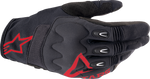 ALPINESTARS Techdura Gloves - Fire Red/Black - 2XL 3564524-3131-2X