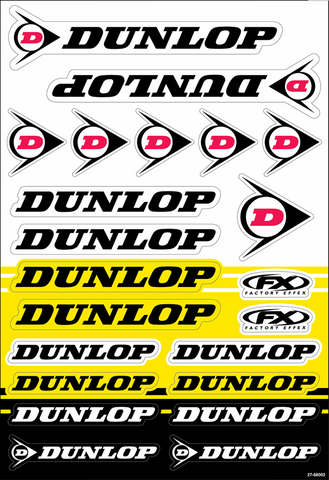 FACTORY EFFEX FX Dunlop Decal Sheet 27-68002