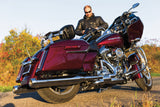 Kuryakyn Multi-Purpose Driver & Passenger Backrest, 14 and Up Touring Models, Chrome, Part 1662