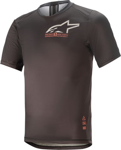 ALPINESTARS Alps 6.0 V2 Jersey - Short-Sleeve - Black/Coral - XL 1763921-1793-XL