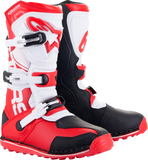 Alpinestars Tech-T Off-Road Motorcycle Boots Red/Black/White, US 12 / EU 47, Part 2004017-3016-12