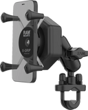 RAM MOUNTS X-Grip Vibe Safe U-Bolt Phone Mount Kit, Short Arm, RAM-B-149Z-A-UN7-462