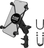 RAM Mounts X-Grip Vibe-Safe Motorcycle Mount Kit with Reservoir Base, RAM-B-174-UN10-462