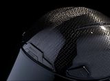 ICON Airframe Pro Carbon 4Tress Motorcycle Helmet, Black, Medium, Part Number 0101-16654