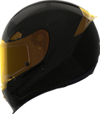 ICON Airframe Pro Carbon 4Tress Motorcycle Helmet, Yellow, Small, Part Number 0101-16660