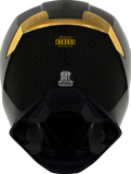 ICON Airframe Pro Carbon 4Tress Motorcycle Helmet, Yellow, Medium, Part Number 0101-16661