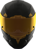 ICON Airframe Pro Carbon 4Tress Motorcycle Helmet, Yellow, Small, Part Number 0101-16660