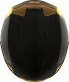 ICON Airframe Pro Carbon 4Tress Motorcycle Helmet, Yellow, Small, Part Number 0101-16660