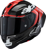 Alpinestars Supertech R10 Element Carbon/Red/White Helmet, XL - 8200324-1363-XL