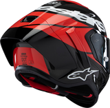 Alpinestars Supertech R10 Element Carbon/Red/White Helmet, XL - 8200324-1363-XL