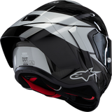 Alpinestars Supertech R10 Element Carbon/Silver/Black Helmet, Medium, 8200324-1368-M
