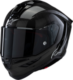 Alpinestars Supertech R10 Helmet Solid Carbon Black - Small | Part 8200124-1902-S