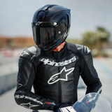 Alpinestars Supertech R10 Helmet Solid Carbon Black - Small | Part 8200124-1902-S