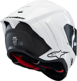 Alpinestars Supertech R10 Helmet, Solid Gloss White, 2XL – Part 8200124-2170-XXL