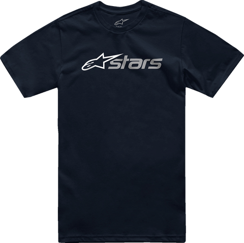 ALPINESTARS Blaze 2.0 T-Shirt - Navy/White/Gray - Large 1214-73108-7038-L