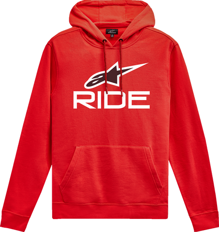 ALPINESTARS Ride 4.0 Hoodie - Red/White/Black - Medium 1214-51820-321-M