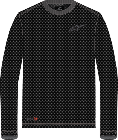 ALPINESTARS Inclinate Mesh Long-Sleeve T-Shirt - Black - 2XL 1214-73500-10-2XL