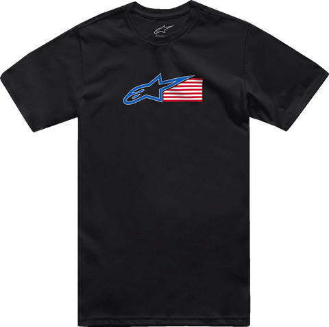 ALPINESTARS Racing USA T-Shirt - Black - Medium 1214-73124-10-M