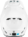 Fly Racing Formula S Carbon Solid Helmet White 2X with Quin Smart Crash Detection, Part Number 73-44942X